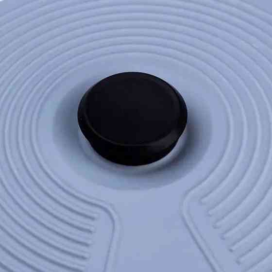 Универсальная многоразовая силиконовая крышка, 24 см, серый Киев