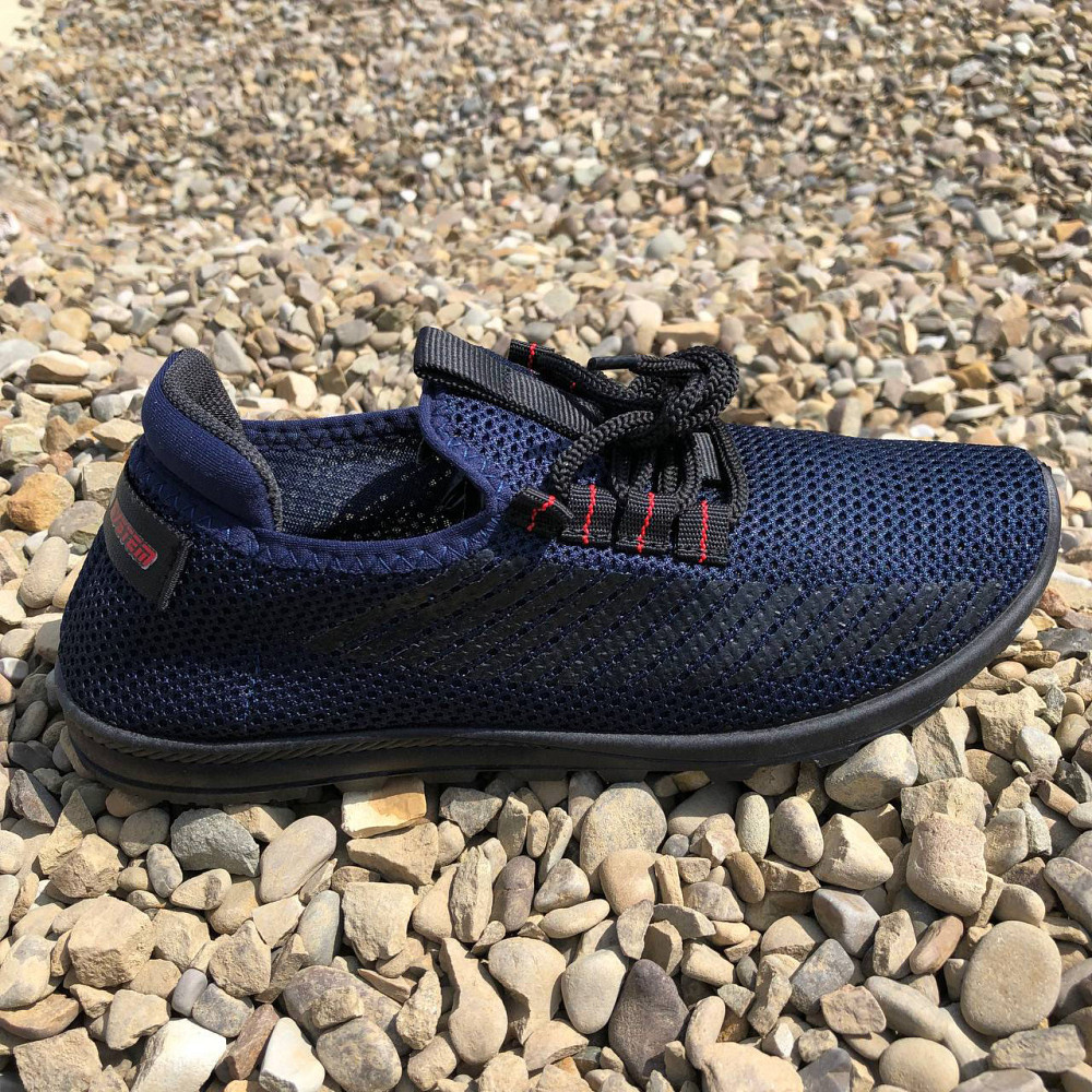 Кеды текстиль тканевые летние 40 размер, Молодежные кроссовки для парня, Кроссовки дышащие мужские OS-14 Львов - изображение 4