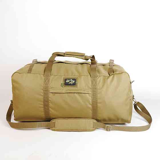Сумка тактична Kiborg Military bag 130L Coyote. Транспортна сумка військова, армійська сумка на 130 літрів Київ