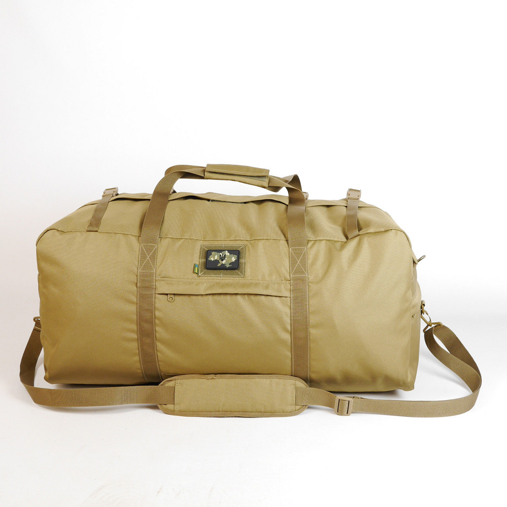 Сумка тактична Kiborg Military bag 130L Coyote. Транспортна сумка військова, армійська сумка на 130 літрів Київ - фото 4