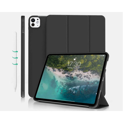 Чехол для планшета Armorstandart Tri Fold Soft TPU Silicone Apple iPad Pro 13" M4 2024 Black (711750) Винница - изображение 1