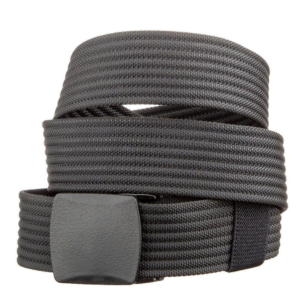 Щільний текстильний чоловічий ремінь Vintage 20227 Чорний Київ - фото 1