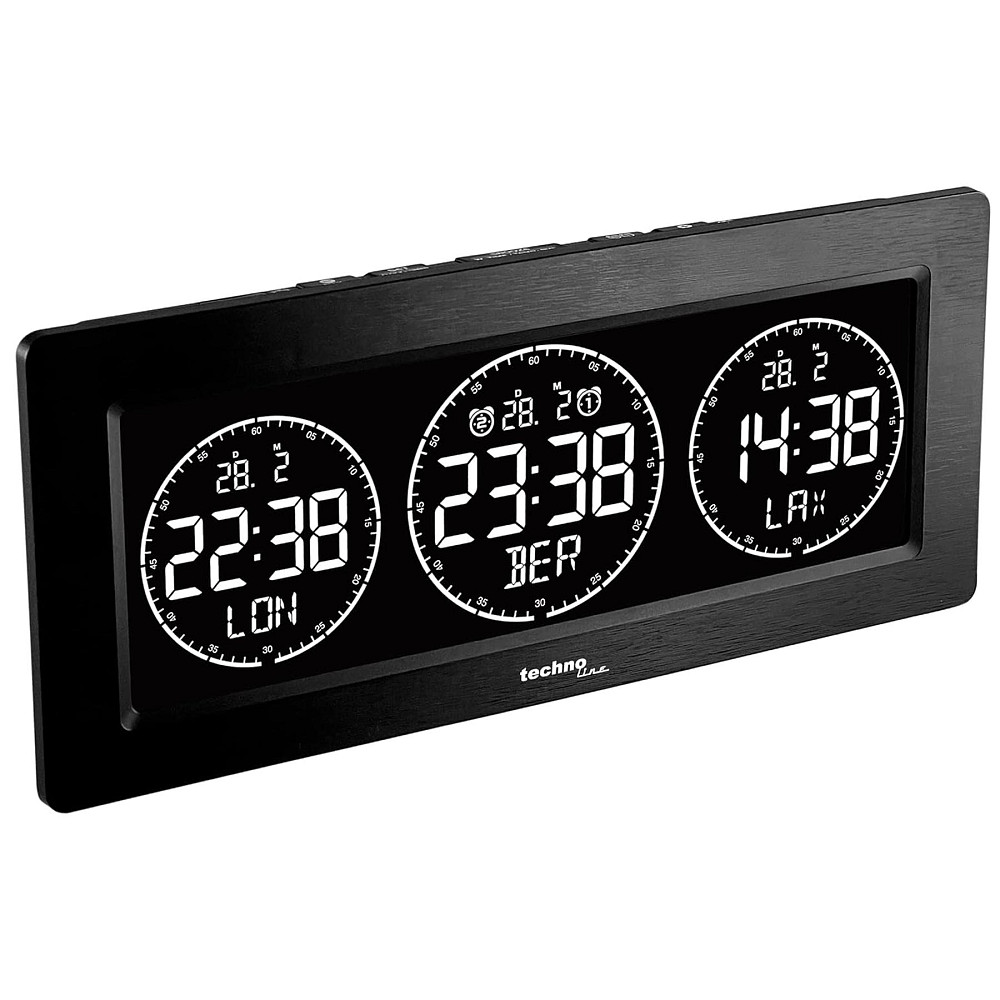 Годинник настільний Technoline WT458 Black (WT458) Киев - изображение 1