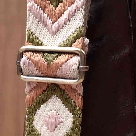 Зручна сумка через плече в модному кольорі з екошкіри Коричневий (Vintage) Київ