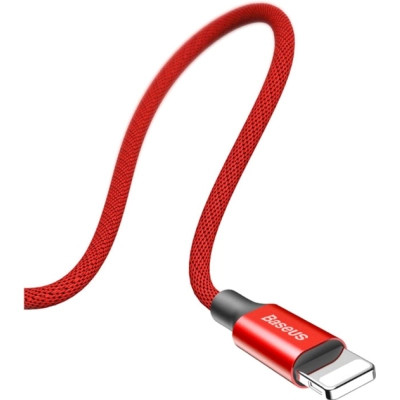 Дата кабель USB 2.0 AM to Lightning 1.8m red Baseus (CALYW-A09) Винница - изображение 2