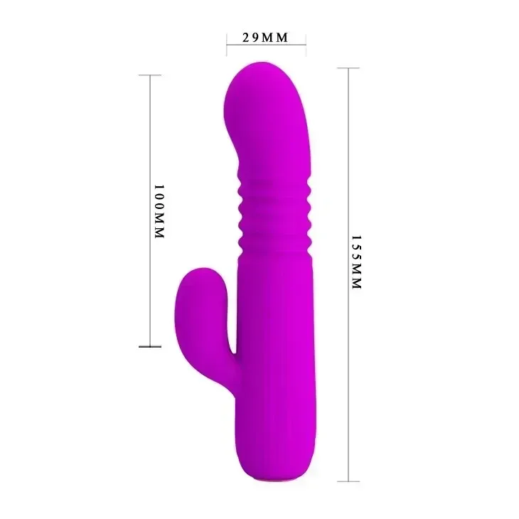 Вибратор с ротацией Pretty Love Leopold Sex Aura Киев - изображение 7