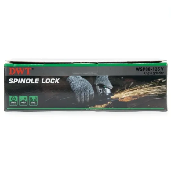 Угловая шлифмашина DWT WSP08-125 V Коломыя