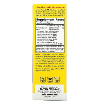 Витаминно-минеральный комплекс Jarrow Formulas Пробиотики, 25 млрд КОЕ, Jarro-Dophilus EPS, 60 вегетарианских ка (JRW-03043) Винница - изображение 2