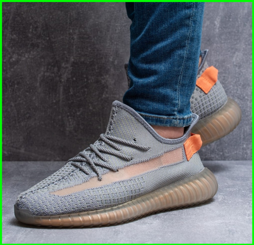 Кроссовки в стиле AD!DAS Серые Адидас Мужские Изи Буст (размеры: 41,42) - 96-4 Днепр - изображение 6