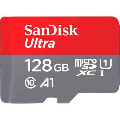 Карта пам&apos;яті SanDisk 128GB microSD class 10 UHS-I Ultra (SDSQUAB-128G-GN6MA) Вінниця
