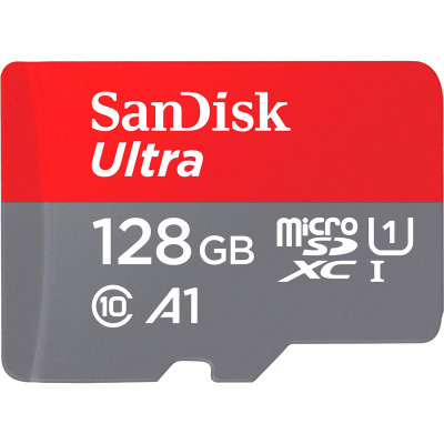 Карта памяти SanDisk 128GB microSD class 10 UHS-I Ultra (SDSQUAB-128G-GN6MA) Винница - изображение 3