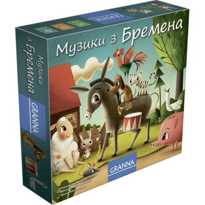Настольная игра Granna Музыканты из Бремена (84290) Винница - изображение 1