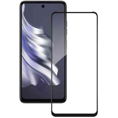 Стекло защитное ACCLAB Full Glue Tecno Spark 20 Black (1283126588976) Винница
