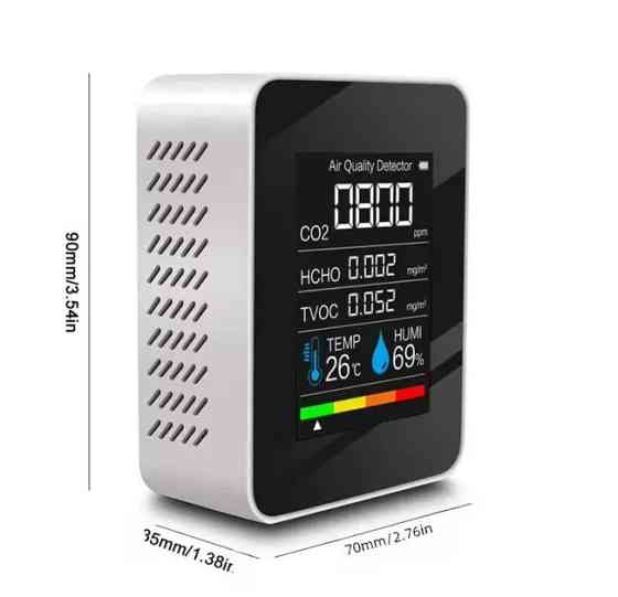 Монитор качества воздуха GRILLI 5в1 White 777664 Код: 013477 Ровно