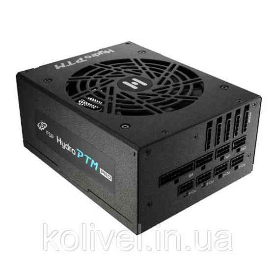 БЖ 1000W FSP HYDRO PTM PRO HPT2-1000M 80+ Platinum, 135mm FDB fan, Modular, Retail Box (HPT2-1000M) Киев