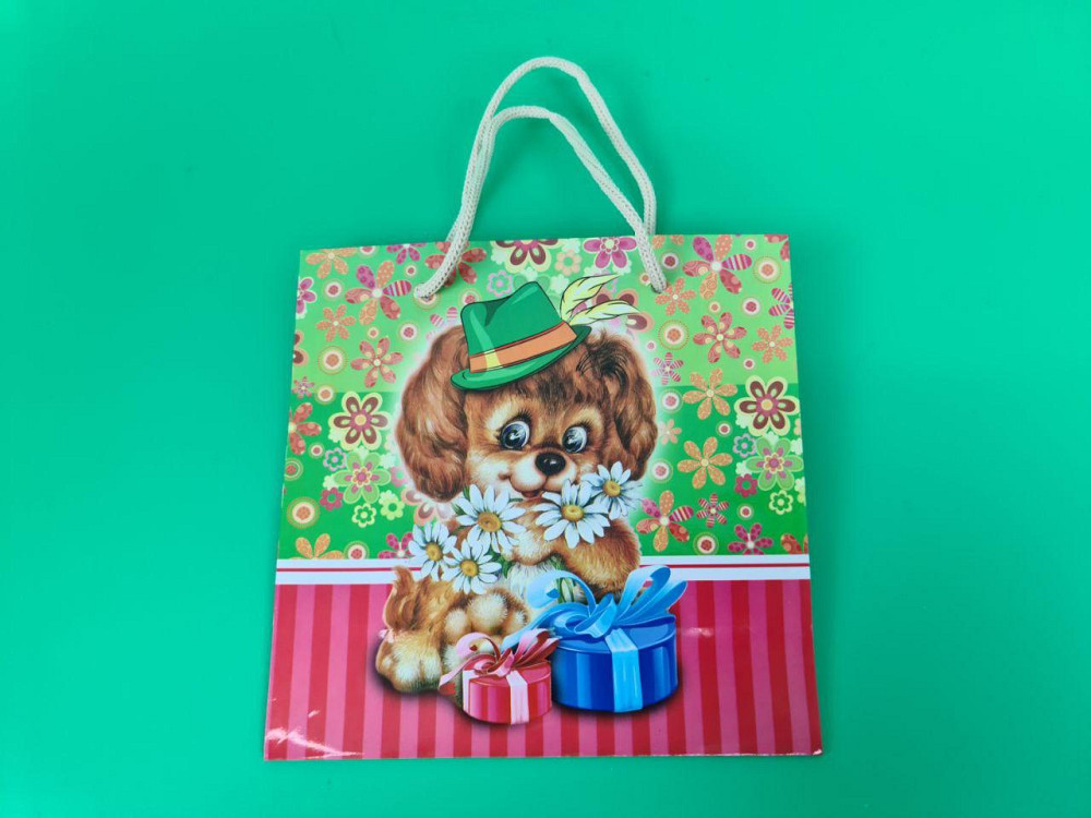 Пакет подарунковий під чашку 16/16/8 (артЧ-082) (12 шт) Харків - фото 4