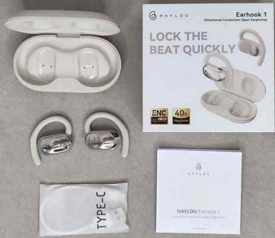 НОВЫЕ HAYLOU Earhook 1 - Беспроводные Наушники для СПОРТА (в Пленке) Харьков