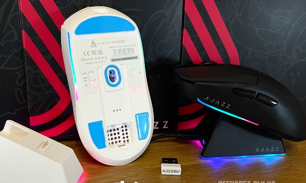 НОВИНКА Ajazz AJ139 V2 MC Wireless | БЕЗДРОТОВА Мишка. Харьков - изображение 1