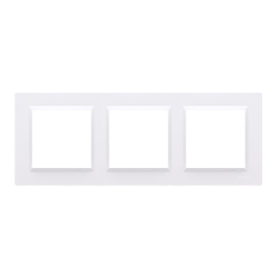 Рамка Simon 3x, біла (CR3/11) Вінниця - фото 1