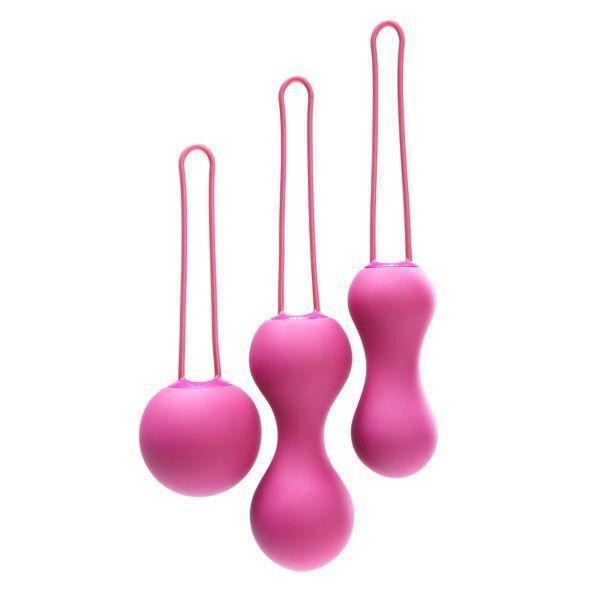 Набор вагинальных шариков Je Joue - Ami Fuchsia, диаметр 3,8-3,3-2,7см, вес 54-71-100гр + подарок косметичка Sex Aura Киев - изображение 2