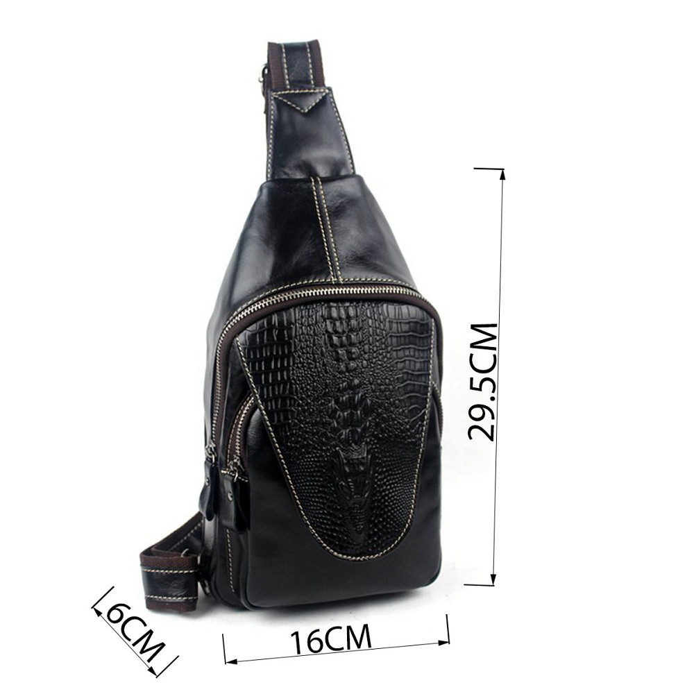 Сумка мужская на плечо Черная (Vintage) Киев - изображение 13