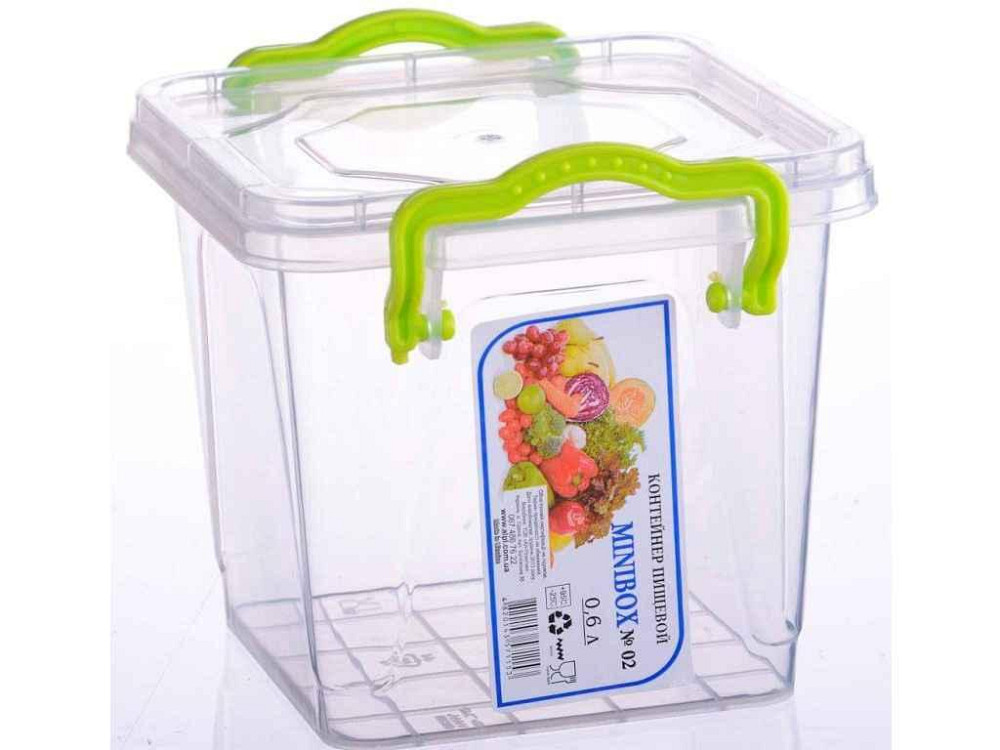 Контейнер пл. 0,6л Minibox №02 ТМ AL-PLASTIK   Solmir Киев - изображение 1