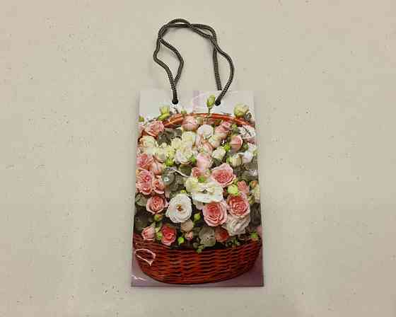 Пакет бумажный подарочный малый 11/18/5(арт М052) (12 шт) Харьков