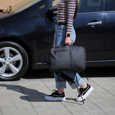 Рюкзак туристический NikiBo Journey 20-30л чорний (30012505-01) Винница - изображение 8