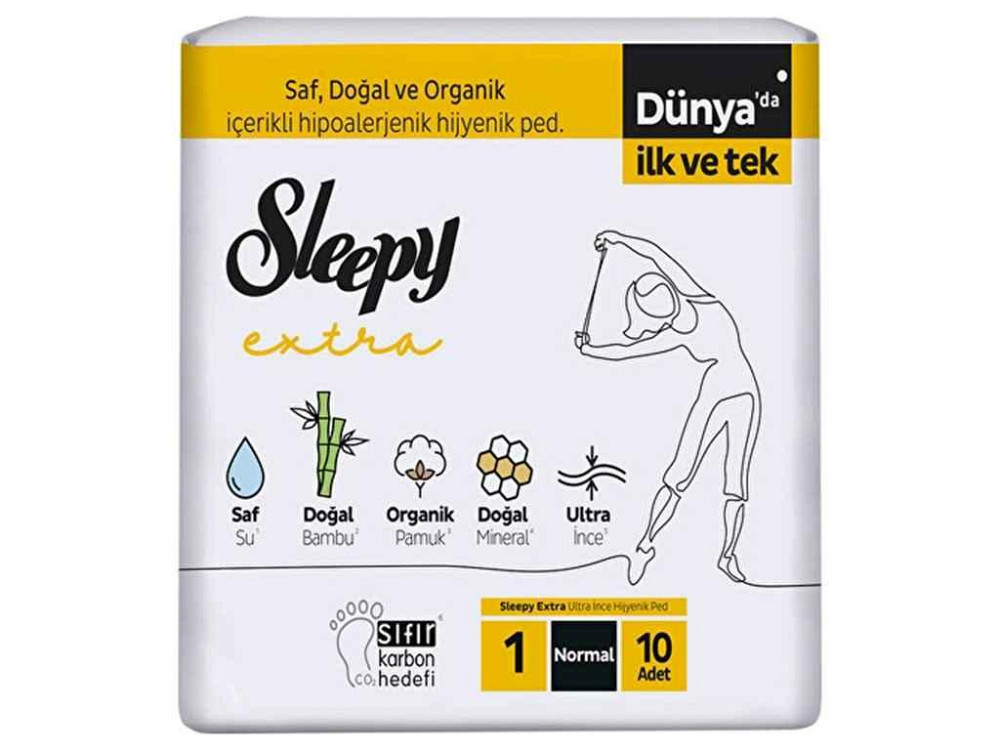 Прокладки гігієнічні Денні 6к. 10шт Extra Normal-1 ТМ SLEEPY Київ - фото 1