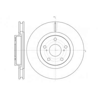 Гальмівний диск REMSA 61259.10 Вінниця