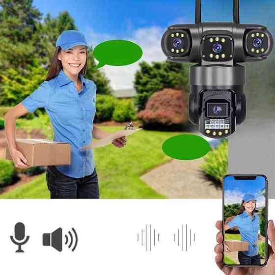 Уличная 4G камера видеонаблюдения,12 SBR Киев