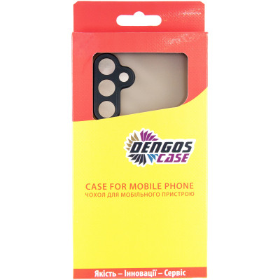 Чехол для мобильного телефона Dengos Samsung Galaxy A16 Matte + glass 2pcs (Black) (DG-CTG2P-04) Винница - изображение 4