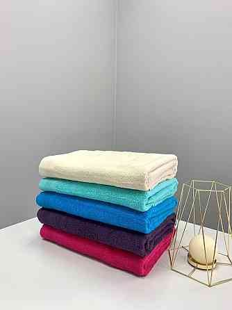 Полотенце махровое с Ideal Textile бордюром однотонное плотность 360 г/м2 100х150 см (56860720) Черновцы
