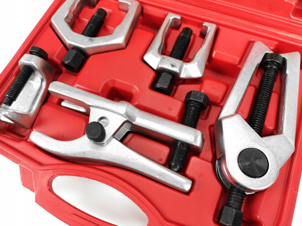 Набор съемников для снятия разных типов шаровых опор 5 шт с кейсом Mar-Pol (M66755) Нововолынск - изображение 7