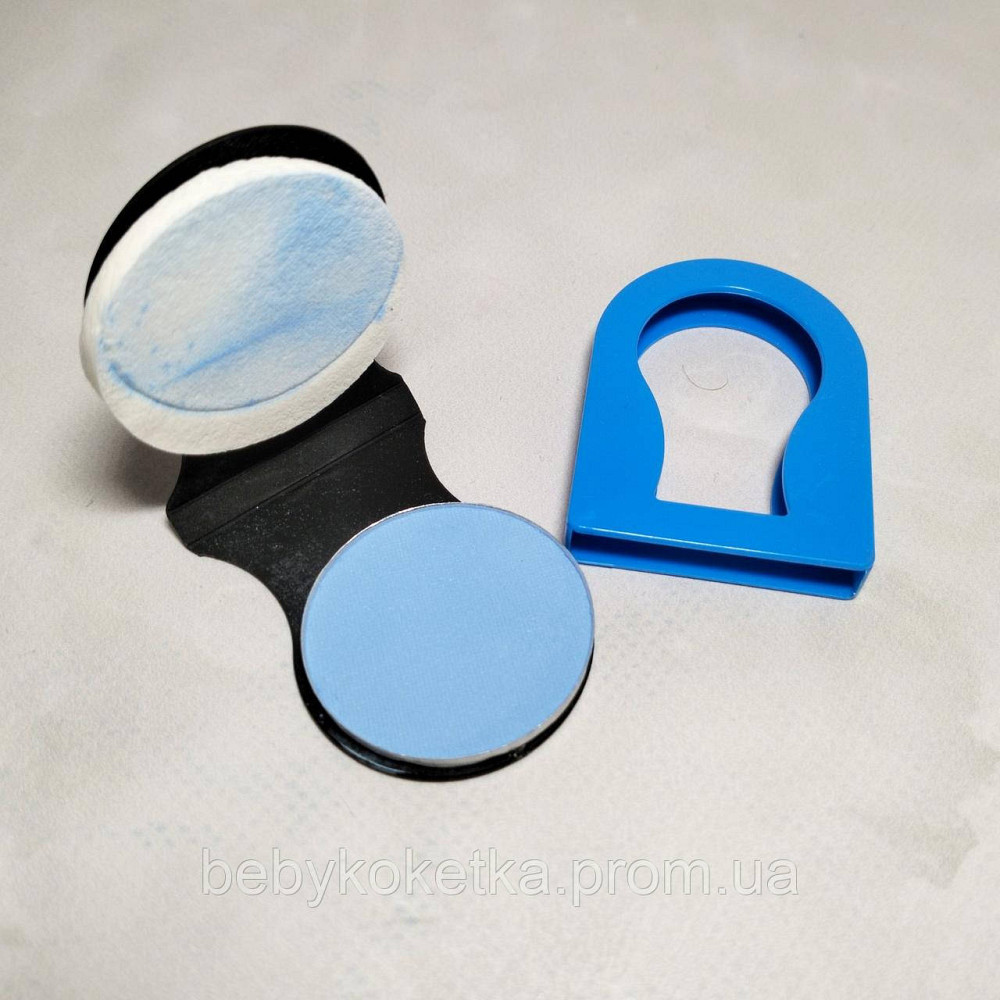 Блакитна крейда для волосся Львів - фото 2