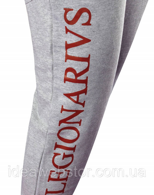 Спортивні штани Leone Legionarivs Fleece Grey XL Київ - фото 3