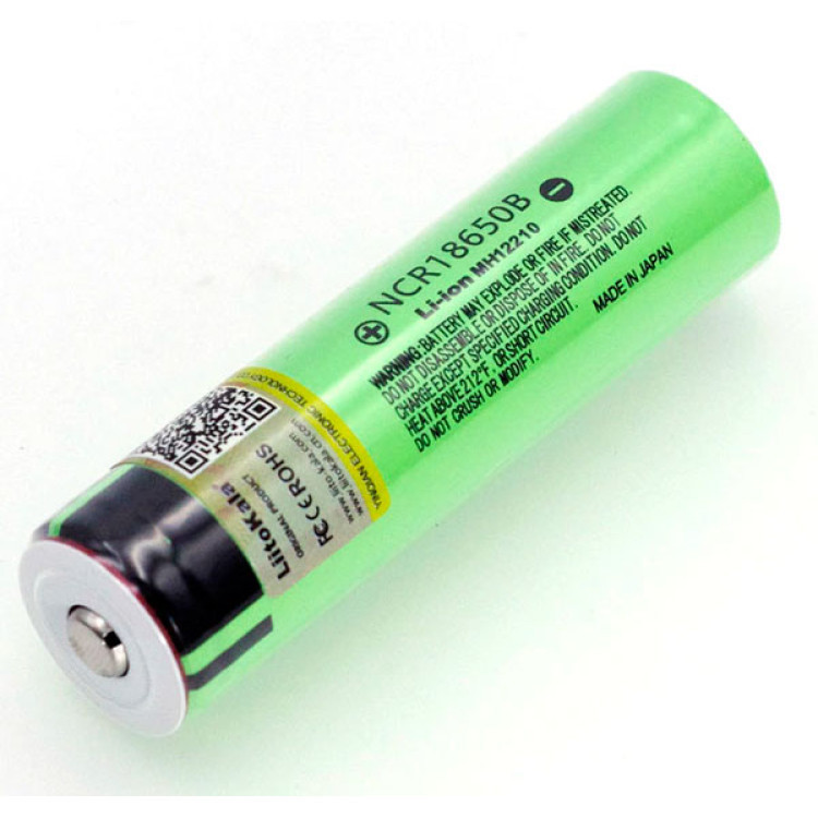 Акумулятор 18650 li-ion 3200мАг 6А без захисту LiitoKala 34B-JT Київ - фото 2