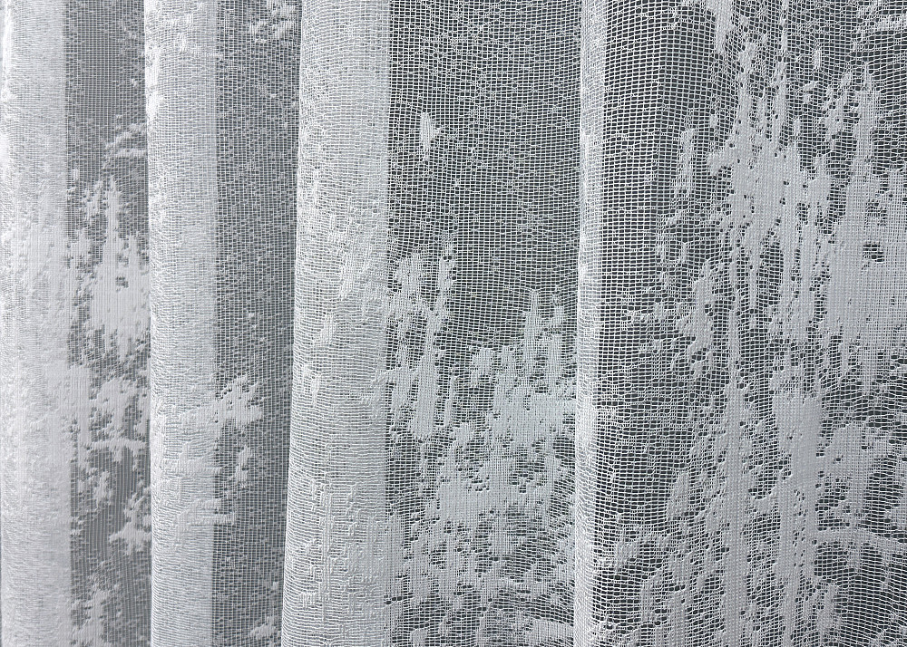 Тюль VR-Textil 1225т Мармур Жакард Білий 400х270 см (43-328) Київ - фото 13