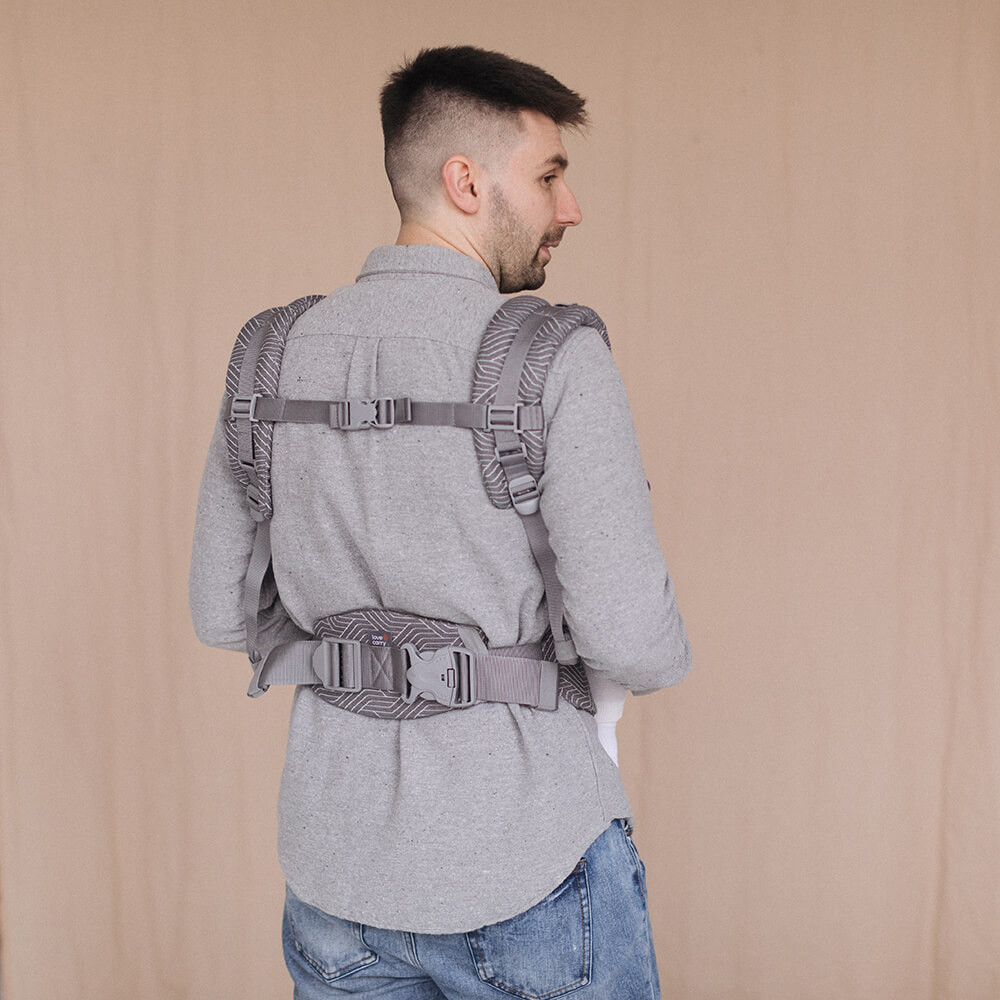 Ерго-рюкзак Love & Carry® ONE Organic Хвиля Київ - фото 6