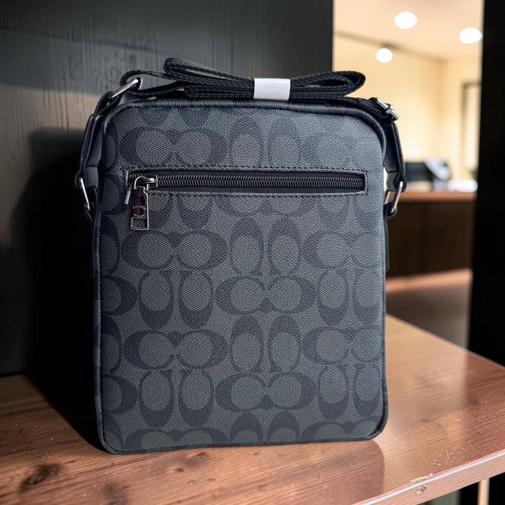 Чоловіча сумка барсетка стиль Coach, сумка на плече Коач ( 133 ) Харьков - изображение 4