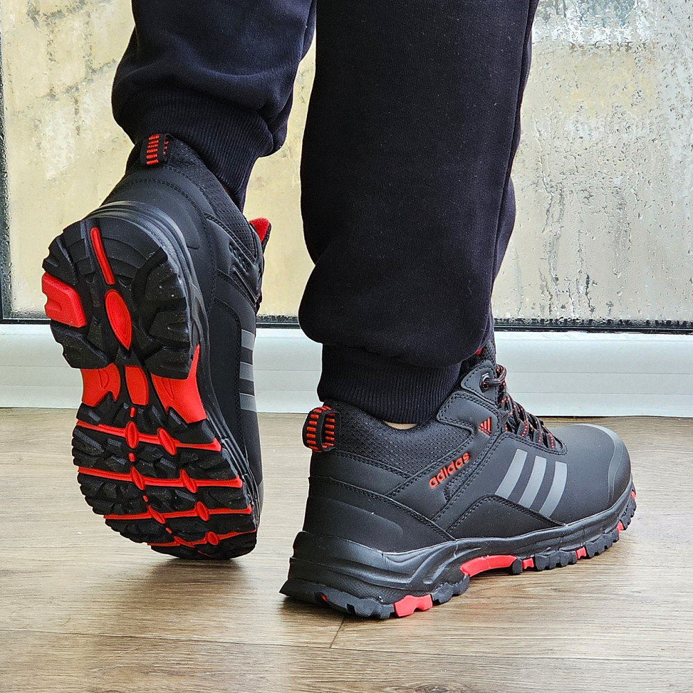 Зимние Кроссовки Adidas Terrex GORE-TEX с МЕХОМ Черные Мужские Адидас Гортекс (размеры: 41) - 3 Днепр - изображение 4