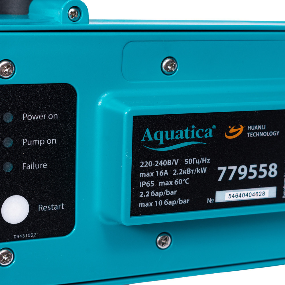 Контролер тиску електронний 2.2кВт Ø1 1/4" AQUATICA (779558) Рівне - фото 8