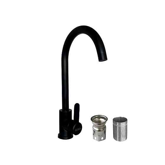 Змішувач для кухні Globus Lux WIEN SUS2-203S-BB Тернопіль