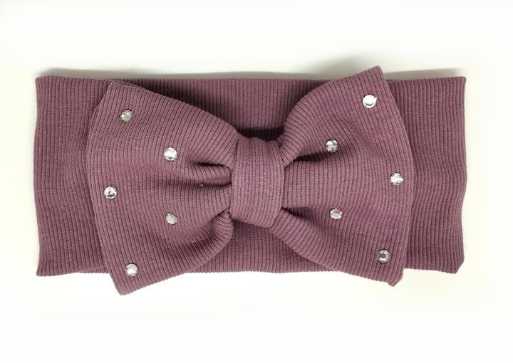 Повязка на голову с бантом трикотажная Киев - изображение 1