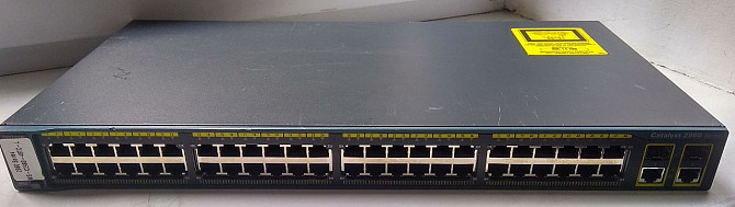 Комутатор керований 48-портовий Cisco WS-C2960-48TC-L (Б клас) Луцк - изображение 1