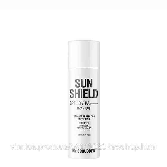 Сонцезахисний крем для обличчя Sun Shield SPF 50 Mr.SCRUBBER Чернівці