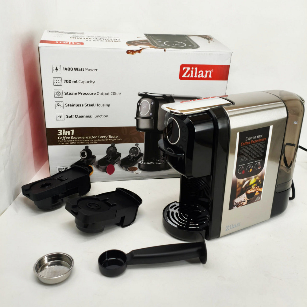 Кофемашина капсульная Zilan ZLN2846 20 Bar 700мл 1400Вт сенсорная ZE-22 Львов - изображение 5