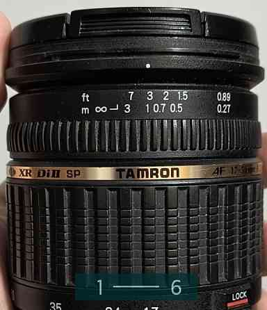 Об'єктив TAMRON AF 17-50mm. F 1:2.8 XR Dill SP для Canon EF. Київ