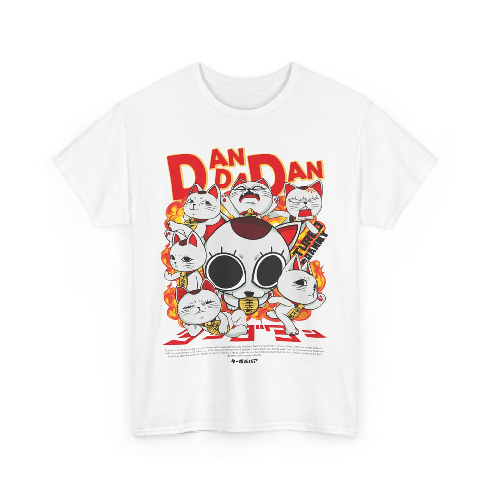 Футболка для мальчика аниме Дандадан Кат Турбо Граннй оверсайз (рост от 165 до 180 ) Черний AnimeJ0141m Днепр - изображение 3