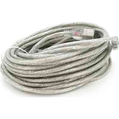 Дата кабель USB 2.0 AM/AF 10.0m ferrite transparent white Voltronic (YT-AM/AF-10TBL) Вінниця